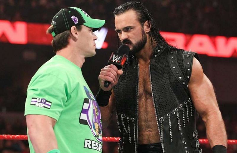 Drew McIntyre and John Cena aren't total strangers to each other.